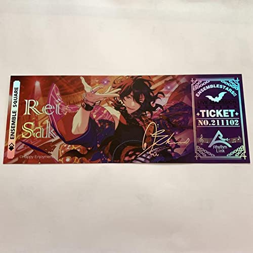 Amazon.co.jp: あんスタ 朔間零現物 ホログラム Live記念 チケット 第2