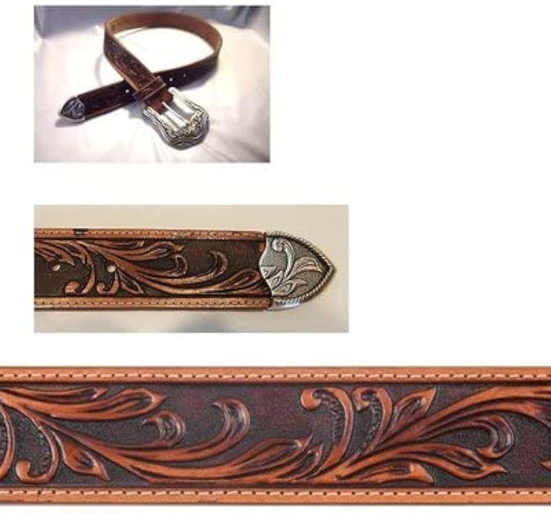 Amazon | [TWO THREE] Tony Lama トニーラマ ウエスタンレザー ベルト