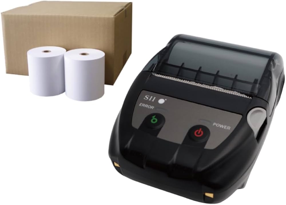 Amazon.co.jp: SII モバイルプリンター MP-B20 ロール紙12巻セット