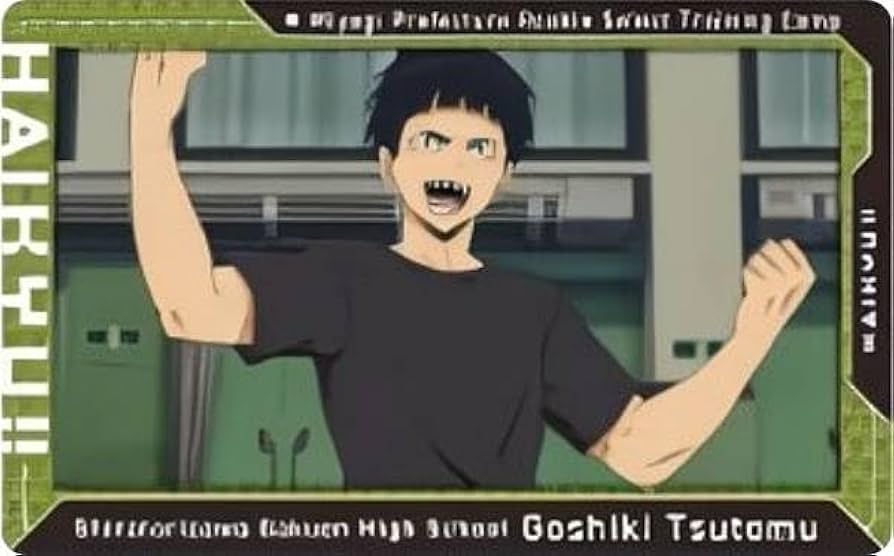 Amazon.co.jp: 【47.五色工】ハイキュー!! スナップカード : おもちゃ