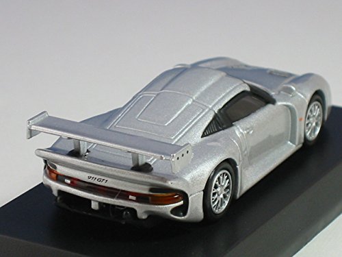 Amazon.co.jp: 京商 1/64 ポルシェ ミニカーコレクション1 911 GT1 銀