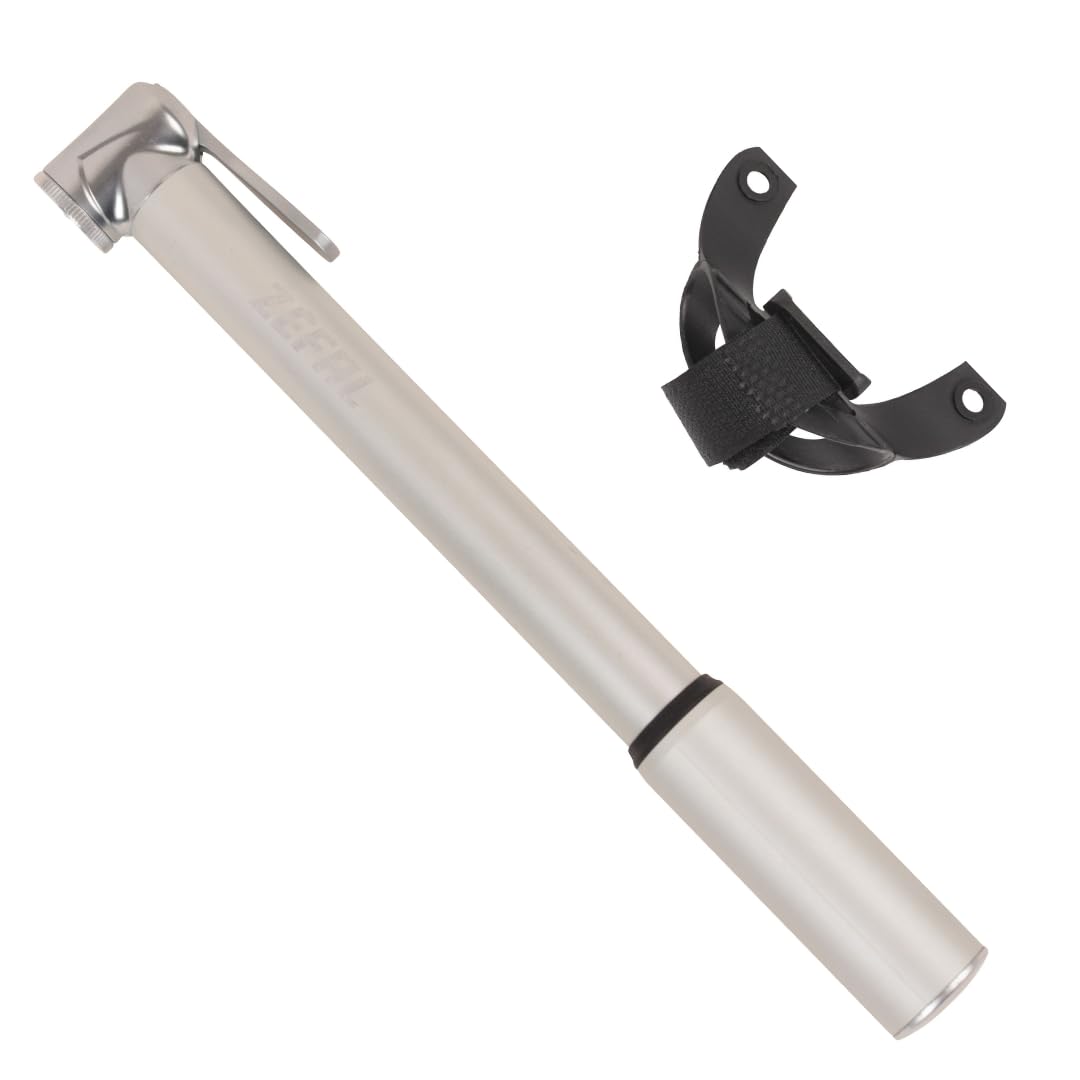 Amazon.com : ZEFAL Road Mini Pump Silver : Sports & Outdoors