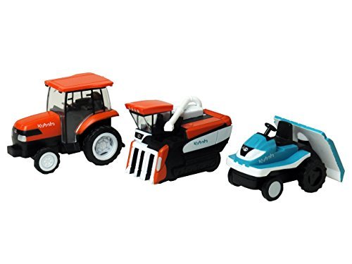 Amazon.co.jp: 【クボタ】プルバックミニカー 3台セット専用クリア