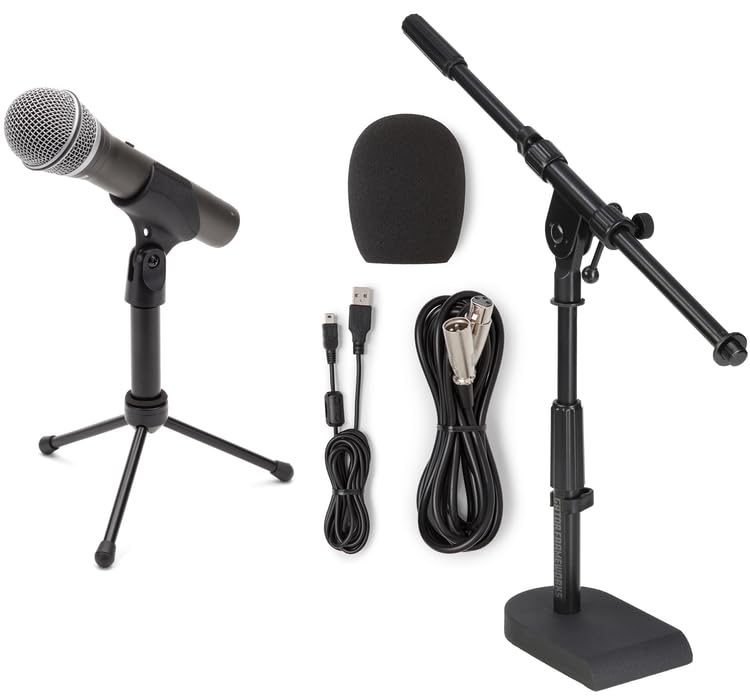Amazon.com: Samson Q2U Recording and Podcasting Pack USB/XLR