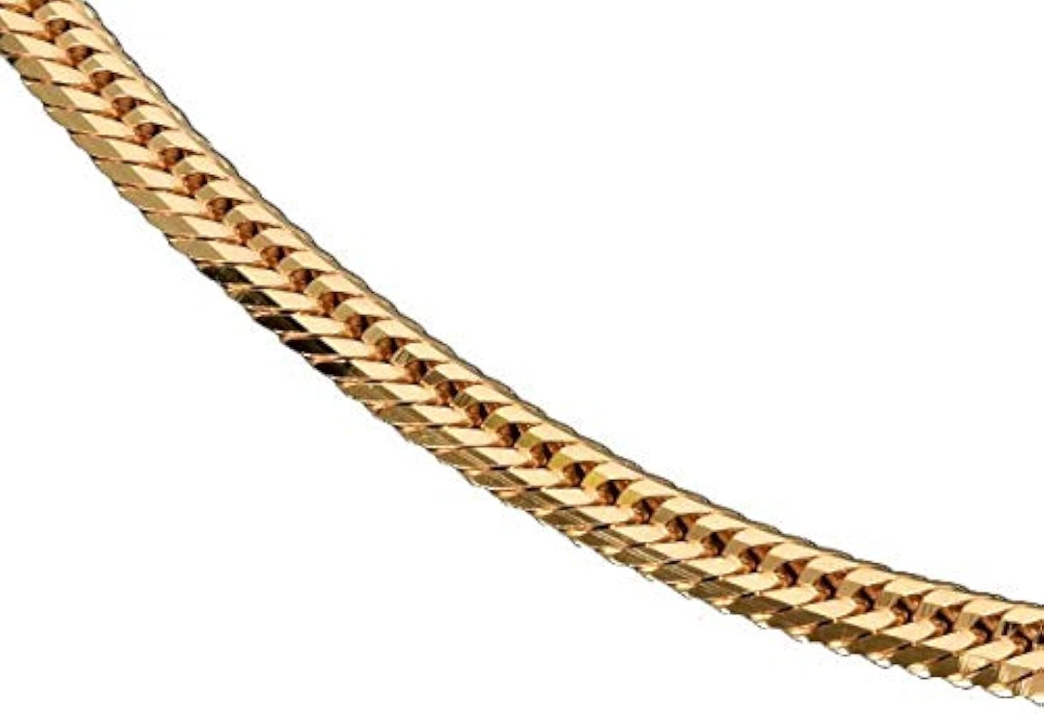 Amazon | 喜平ネックレス 18金 K18 十二面トリプル(25g-50cm)中留（中