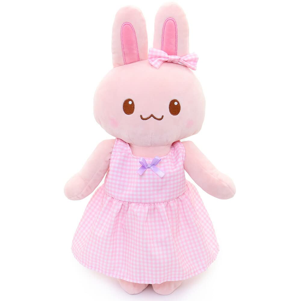 Amazon | マザーガーデン Mサイズ マスコット うさもも 《ギンガム