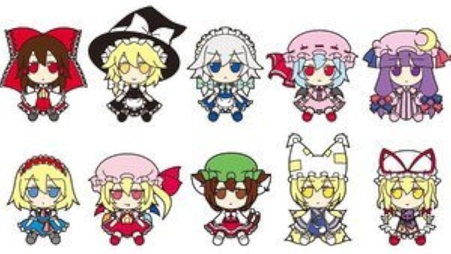 Amazon.co.jp: 東方Project ふもふもラバーキーホルダー （BOX