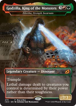Magic: The Gathering - Zilortha, Strength Incarnate - Godzilla