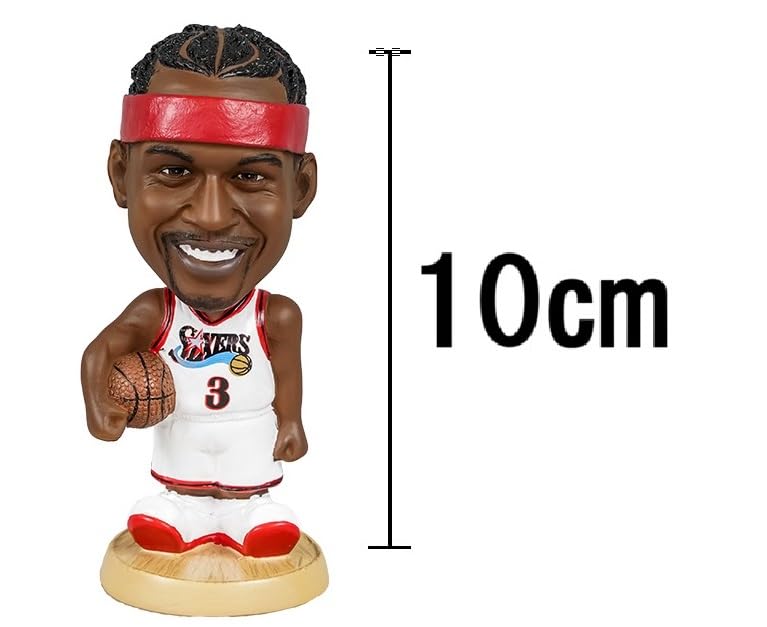 Amazon | NBA バスケットボール 選手 ボブルヘッド フィギュア 二頭身