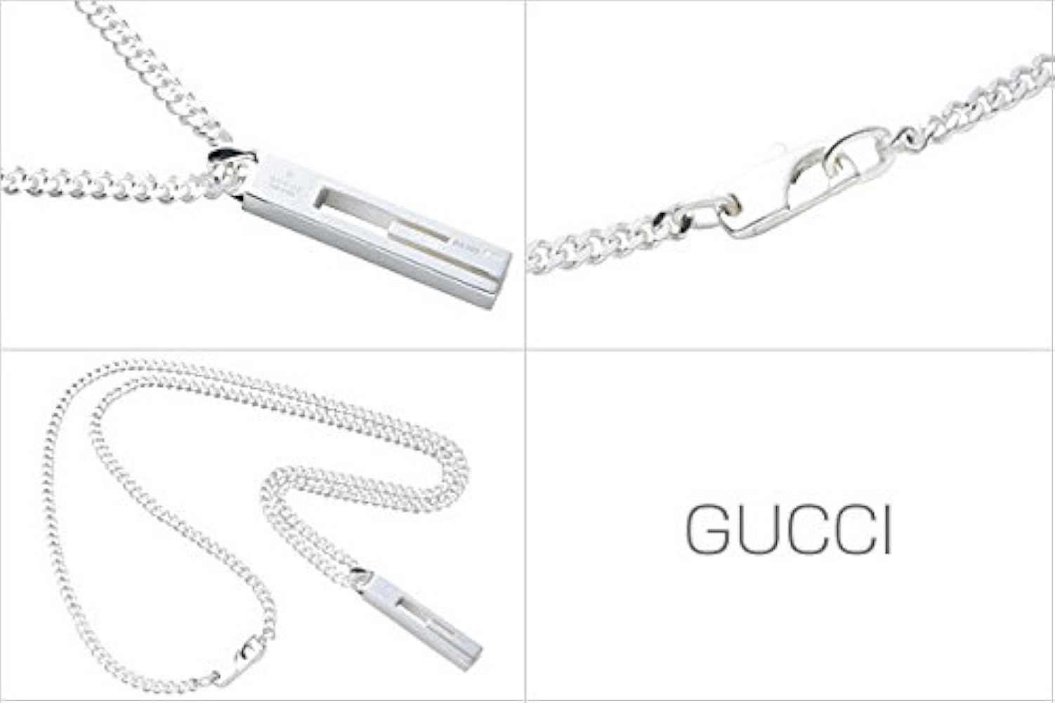 Amazon | 【名入れあり】 グッチ GUCCI ネックレス メンズ レディース