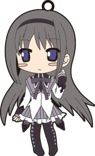 Amazon.co.jp: 魔法少女まどか☆マギカ ラバーキーホルダー 暁美ほむら