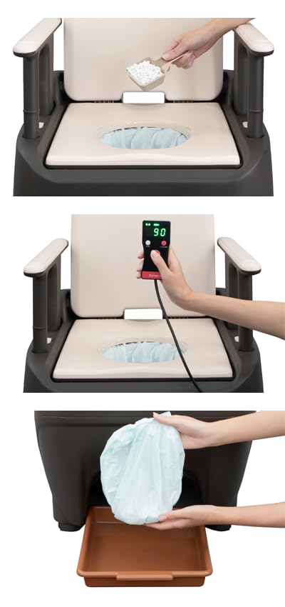 Amazon | 日本セイフティー 介護用自動ラップ式トイレ ラップポン