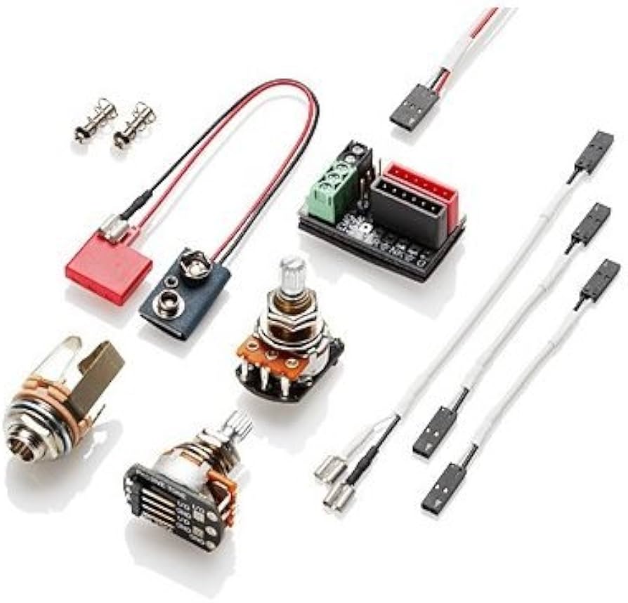 Amazon | EMG SA Active シングルコイル ギターピックアップ レッド