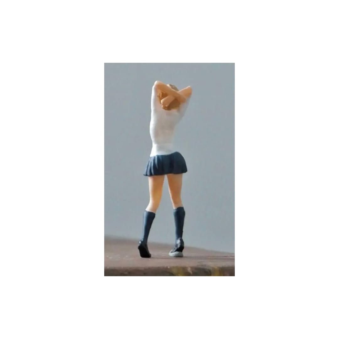 Amazon.co.jp: 1/64 フィギュア 制服女子 22223229 模型 ジオラマ