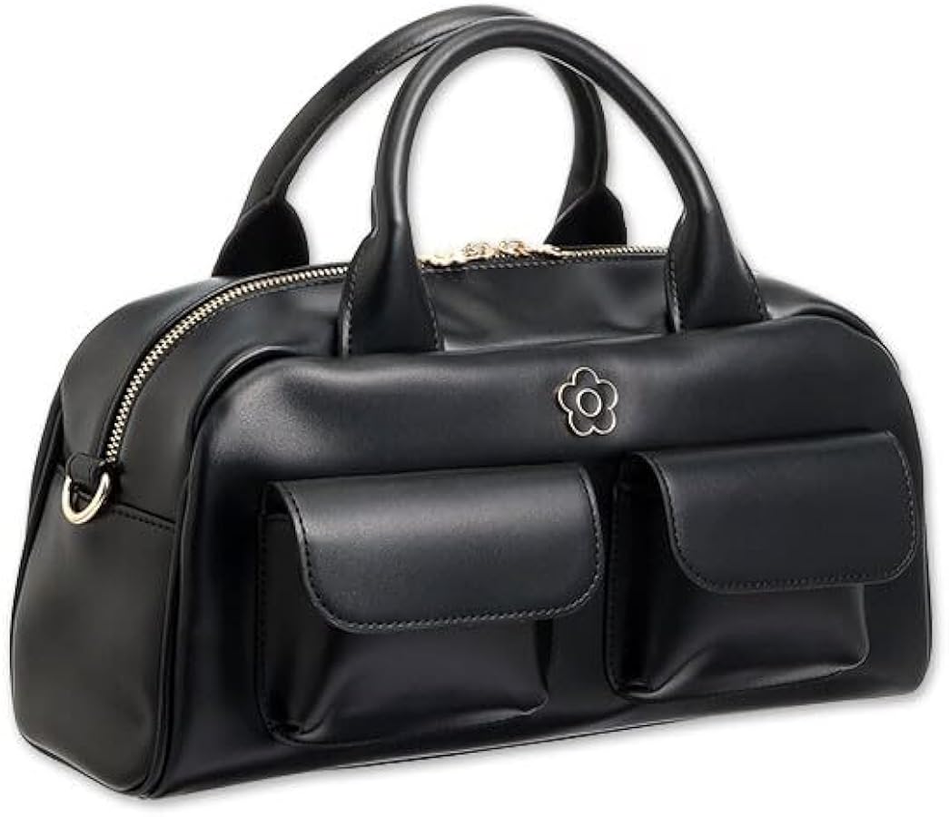 Amazon | [マリークヮント] Wフラップポケットデイジー 2WAYトート