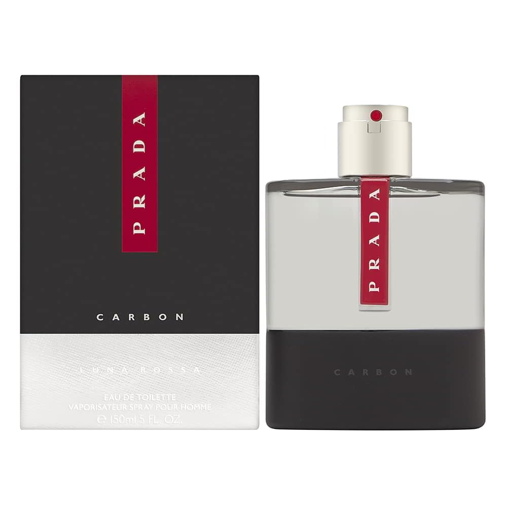 Amazon.com : Prada Luna Rossa Carbon Pour Homme 5.0 oz Eau de