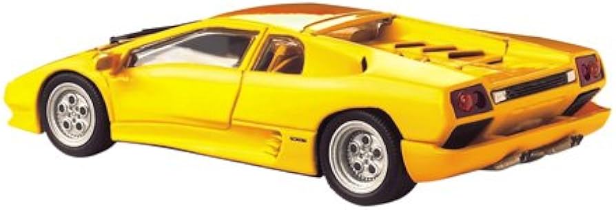 Amazon | 1/43 ランボルギーニディアブロ イエロー | ミニカー・ダイ