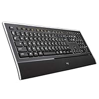 ロジクール、LEDイルミネーション機能も備えたUSBデザインキーボード