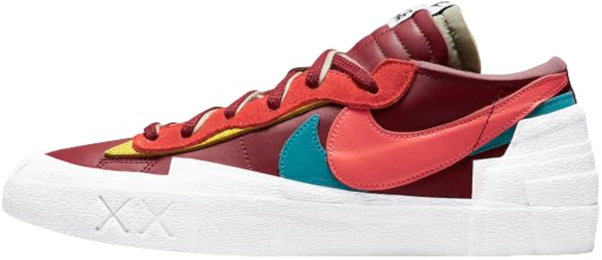 Amazon | [ナイキ] sacai KAWS BLAZER LOW Team Red サカイ カウズ
