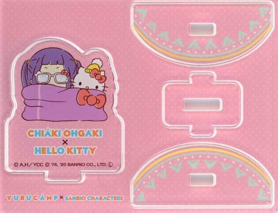 Amazon.co.jp: ゆるキャン△×サンリオキャラクターズ ゆらゆらアクリル