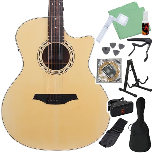 Amazon | Bromo BAA2CE アコースティックギター初心者12点セット