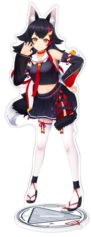 Amazon.co.jp: 大神ミオ アクリルスタンド 3D 高さ23cm ホロライブ