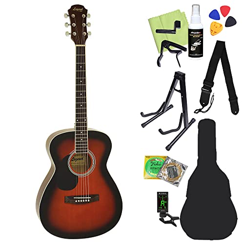 Amazon | LEGEND FG-15 LH アコースティックギター初心者12点セット BS