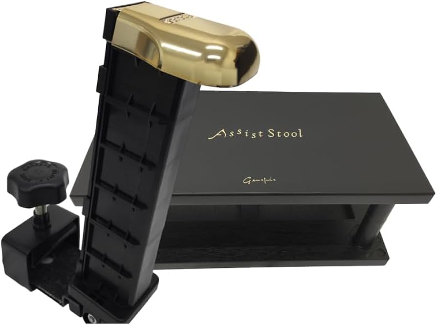 Amazon | アシストペダル＆足台 黒【調整範囲が広い】23-AS BK 身長