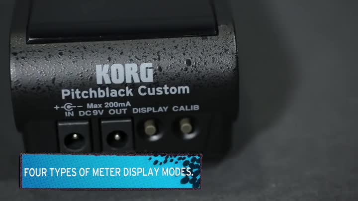 Amazon.co.jp: KORG PB-CS Pitchblack Custom ギターチューナー : 楽器