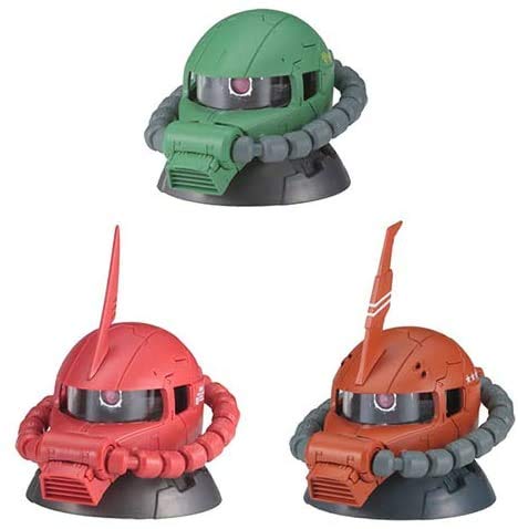 Amazon | 機動戦士ガンダム EXCEED MODEL ZAKU HEAD 3 ［ノーマル3種