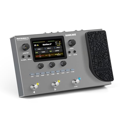 Amazon | SONICAKE マルチエフェクター 200以上のエフェクト内蔵