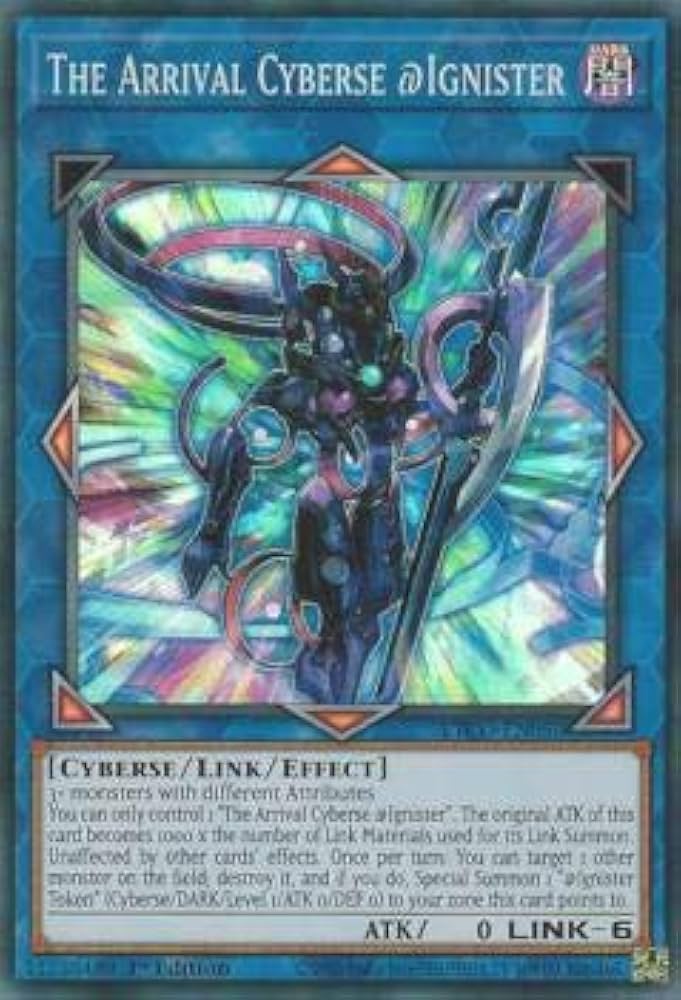 Amazon.co.jp: 遊戯王 ETCO-EN050 ジ・アライバル・サイバース＠イグニ