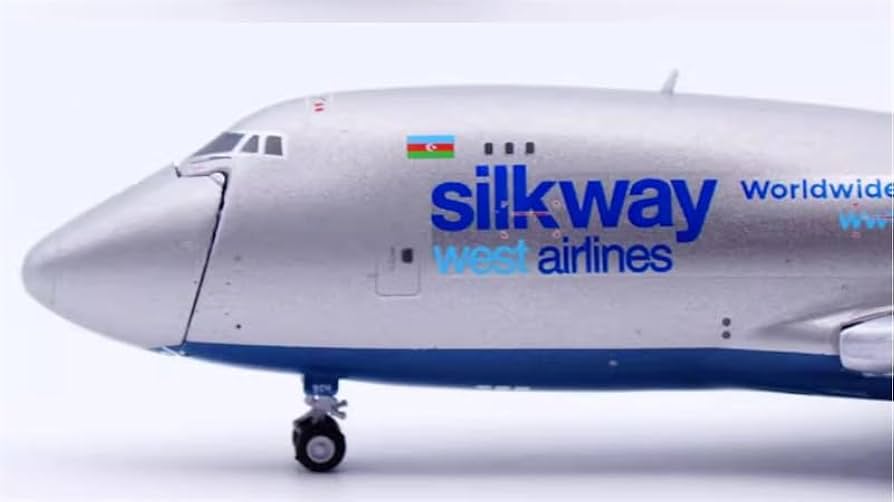 Amazon.co.jp: 1:400 完成品 for JC Wings Silk Way West Airlines for