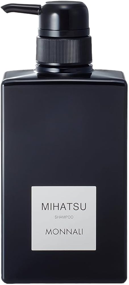 Amazon.co.jp: MONNALI MIHATSU Black Series Cleansing Shampoo, 11.8