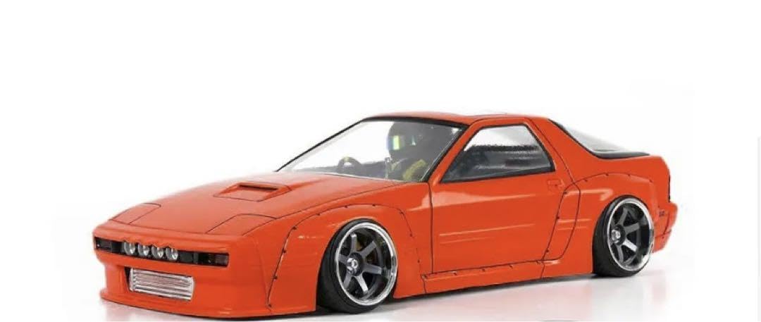 Amazon.co.jp: ラジコン RC 110 ボディ RX7 FC3S ロケットバニー