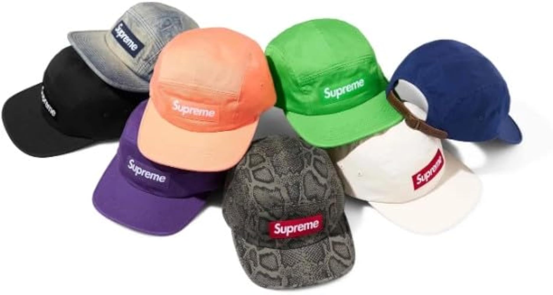 Amazon | [シュプリーム] Washed Chino Twill Camp Cap 2024SS