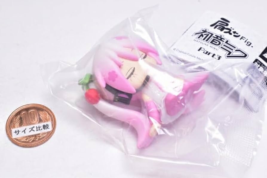 Amazon | 肩ズンFig. 初音ミク Part3 [4.桜ミク](単品) ガチャガチャ