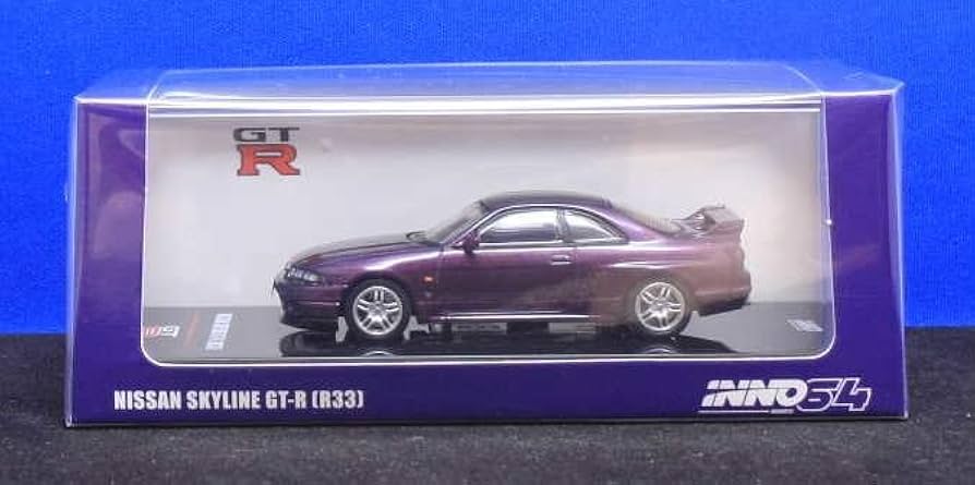 Amazon | 1/64 INNO 日産 スカイライン GT-R (R33) ミッドナイト