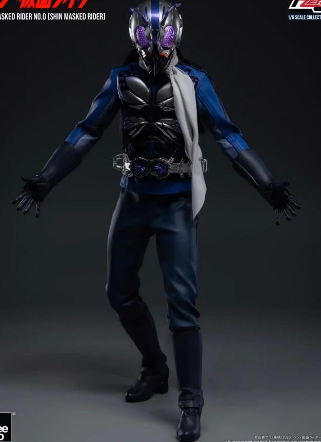 Amazon | [AC]Threezero 1/6 仮面ライダー 第0号 可動 アクション