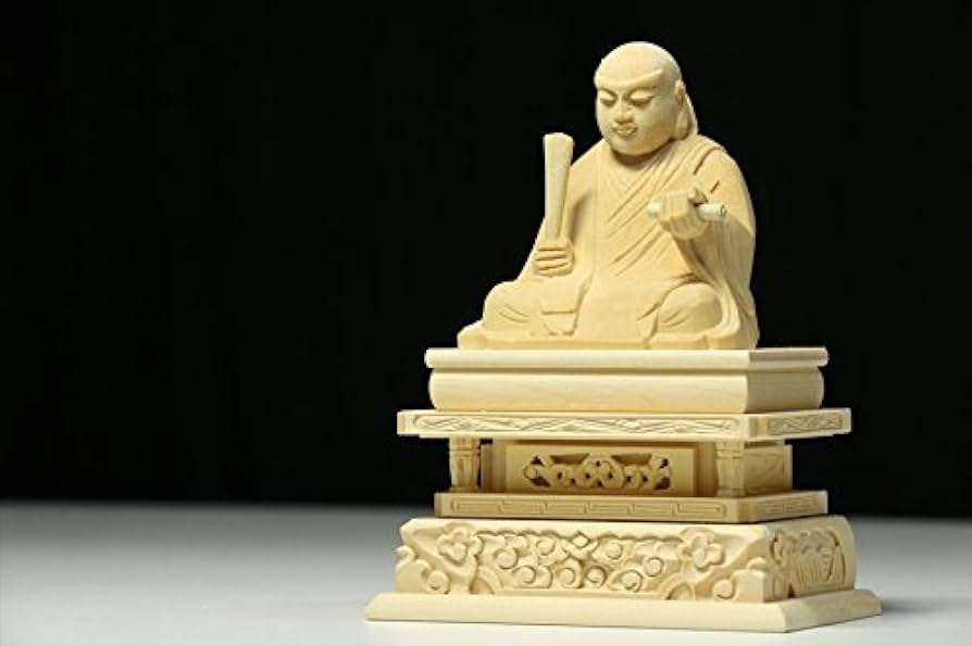 Amazon｜やまこう 仏像 □ 2寸 □ 日蓮聖人 日蓮上人 □ 日蓮宗 本尊