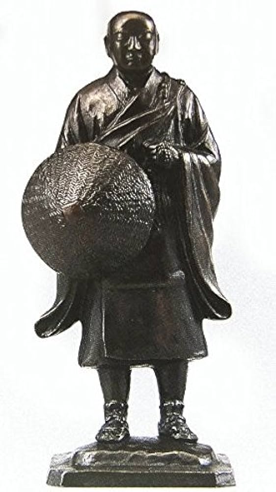 Amazon.co.jp: 『蓮如上人』ブロンズ像 銅像 フィギュア お坊さん 仏像