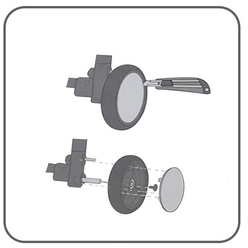 Amazon.co.jp: ベビーカーベアリングホイール 後輪交換用 Babyzen YOYO