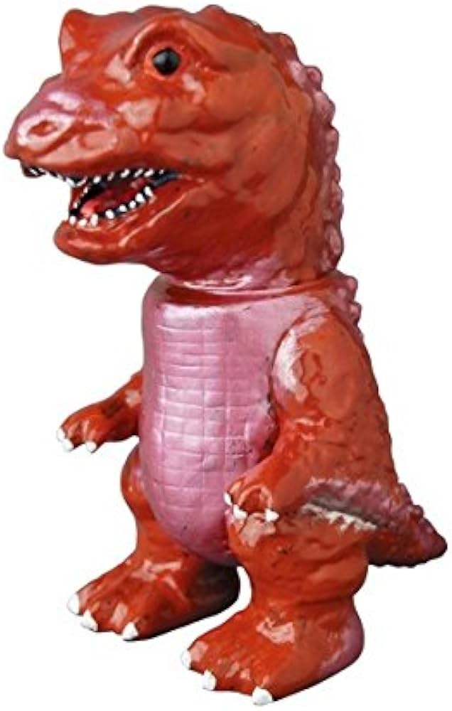 Amazon.co.jp: メディコムトイ 安楽安作劇場 初代ゴガメジラー 赤