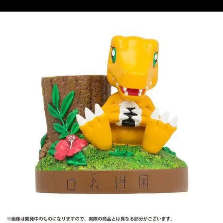 Amazon.co.jp: デジモンアドベンチャー ぷち文具スタンド2種セット