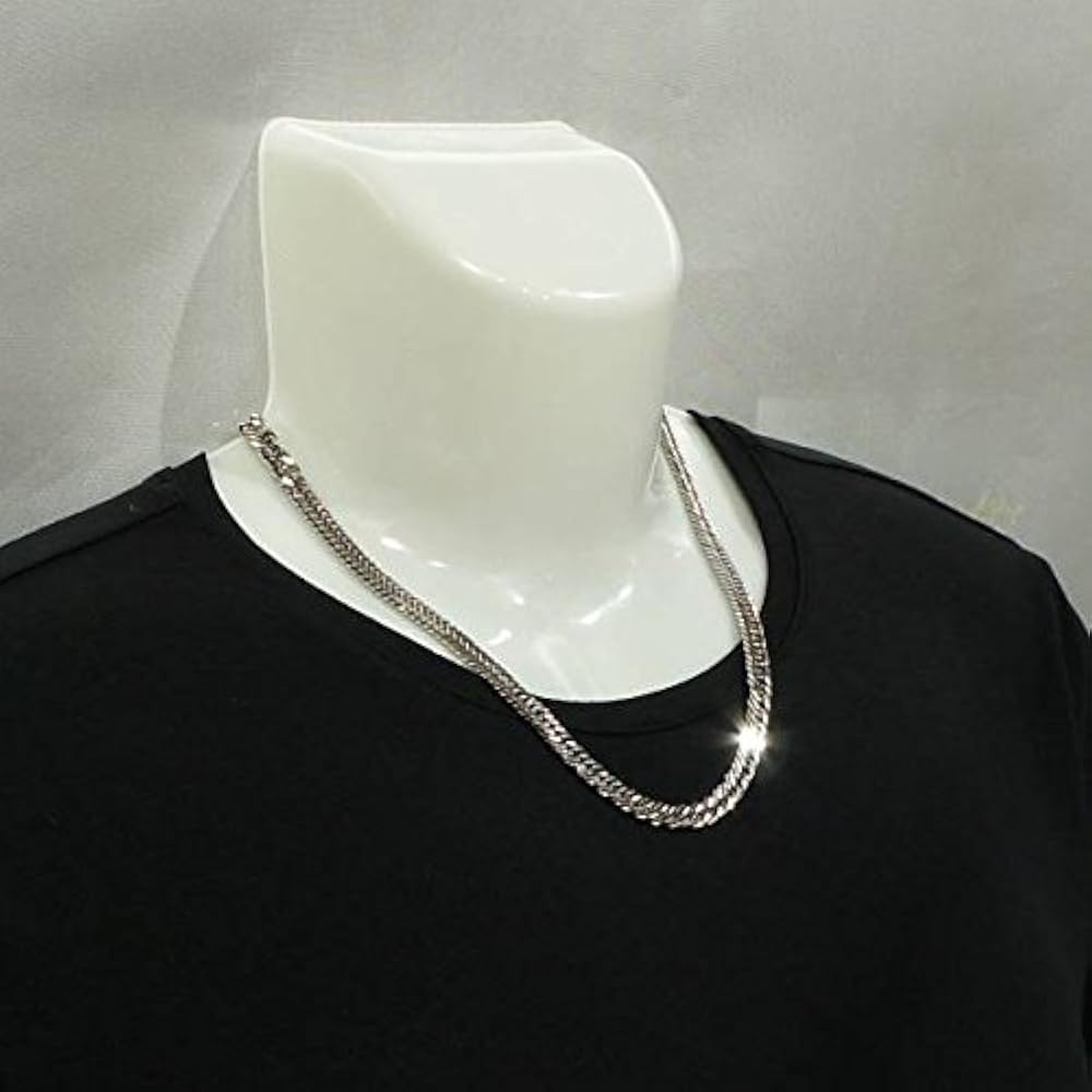 Amazon | [T TRIDEA JEWELRY] SV925 シルバー 12面 トリプル 喜平