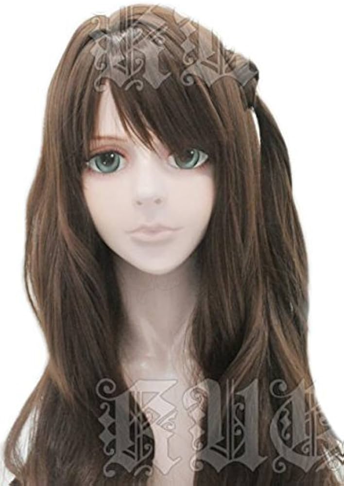 Amazon.co.jp: 耐熱ブラウン系コスプレウィッグ 島村 卯月 アイドル
