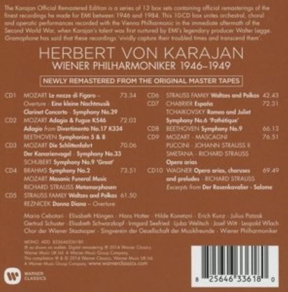 Amazon.co.jp: The Karajan Official Remastered Edition - The Vienna