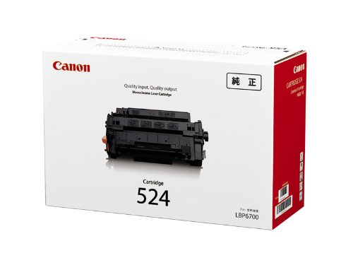 Amazon | CANON トナーカートリッジ524(6,000枚)3481B004 CN-EP524J