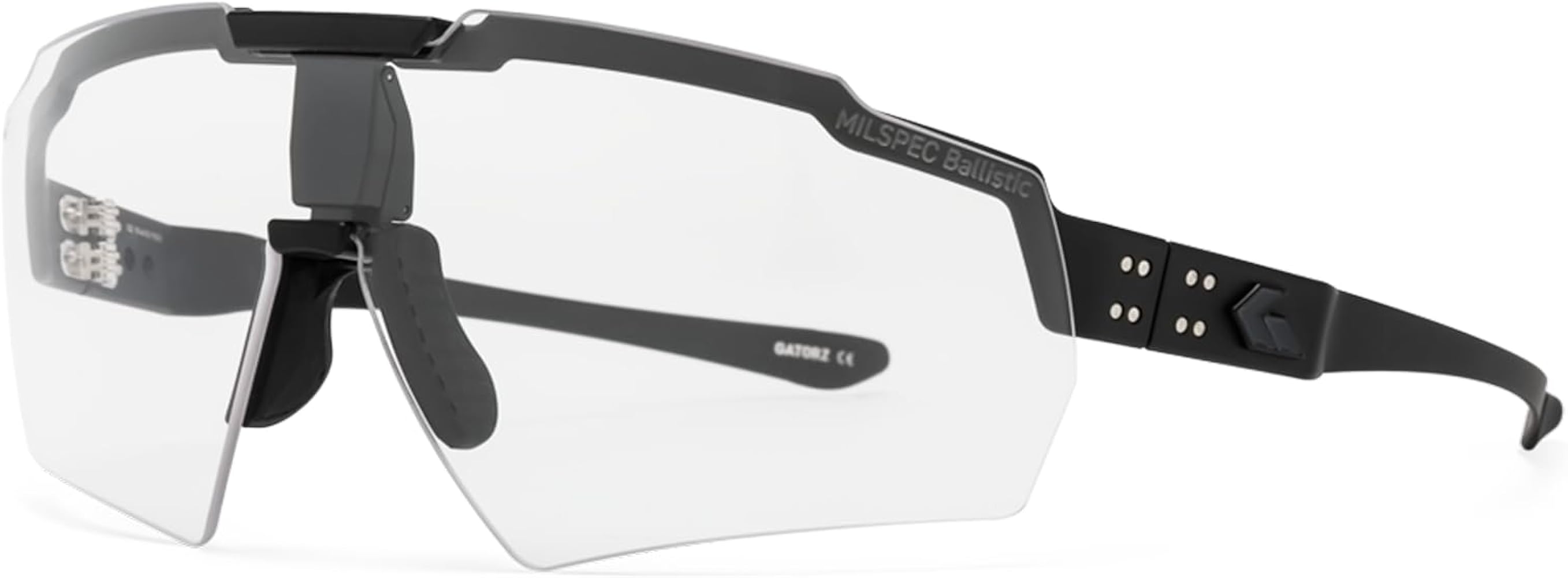 Amazon.com: Gatorz Blastshield Sunglass, Black Cerakote Frame