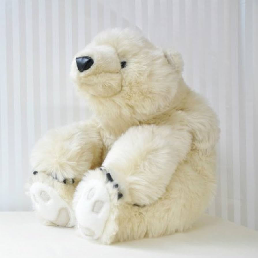 Amazon.co.jp: 白くま ぬいぐるみ ポーラーベア DITZ designs ディッツ